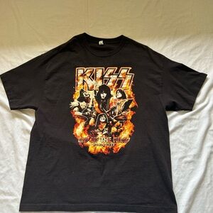 Kiss End of the road tour concert tee sz XL